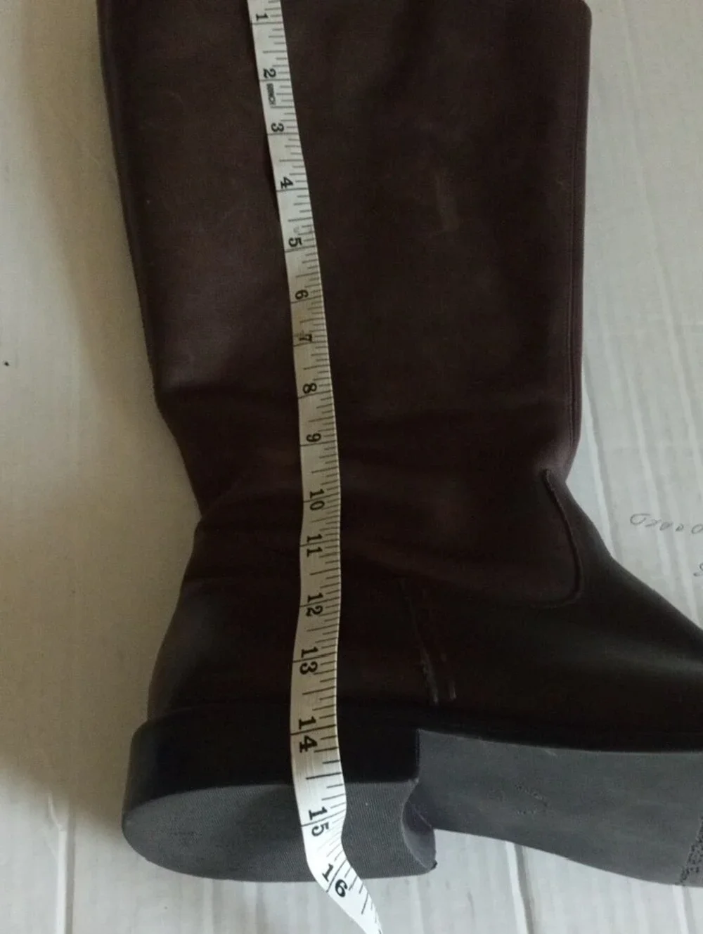 Eddie Bauer Tall Leather Riding Boots Wide Calf Size 9W